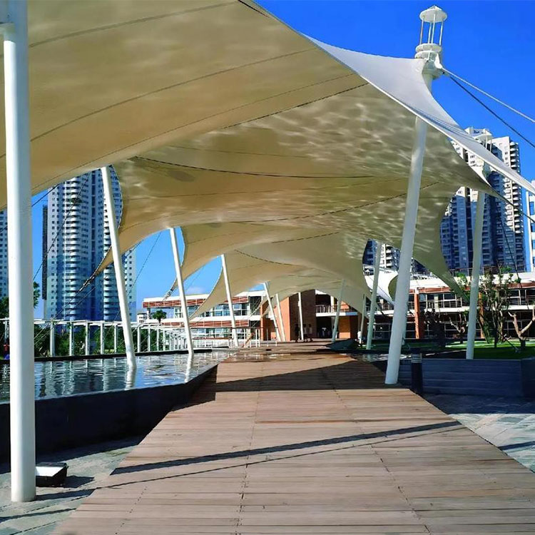 新星市膜结构景观棚