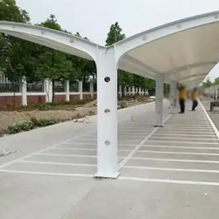 新星市膜结构电动车棚