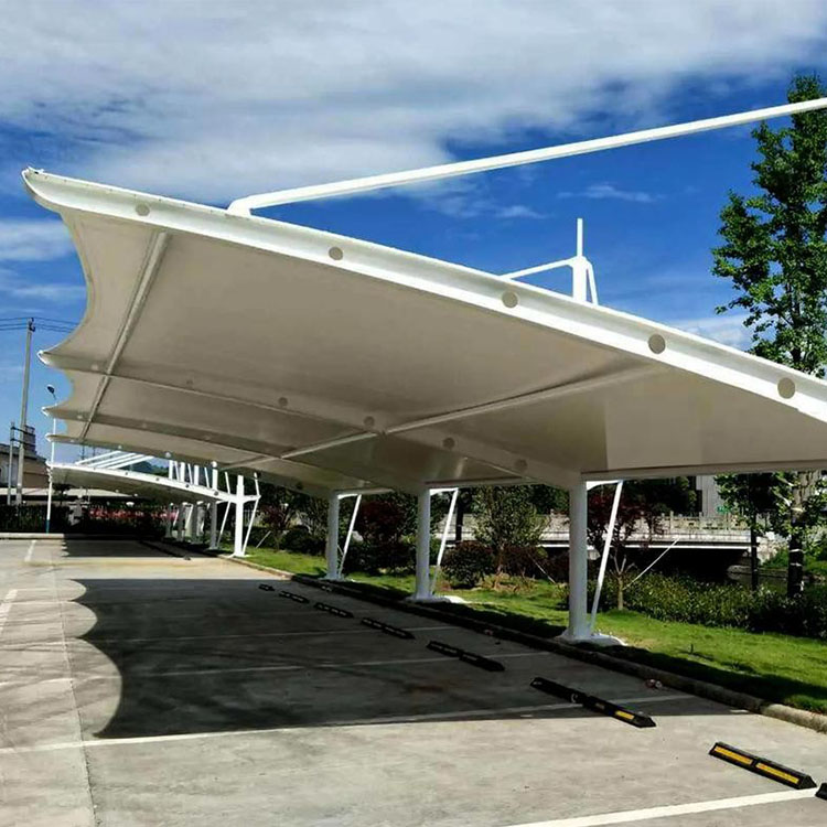 新星市膜结构汽车棚