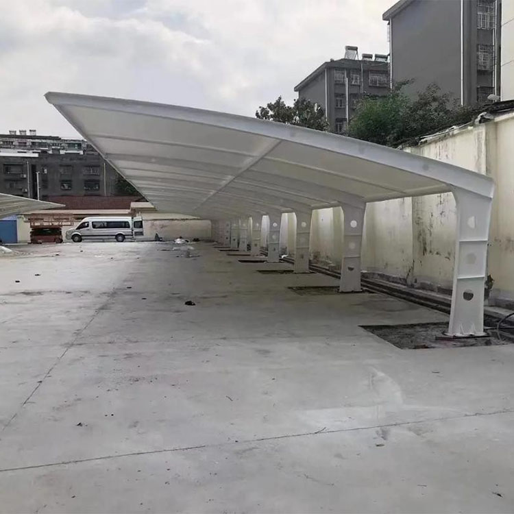 新星市膜结构汽车棚