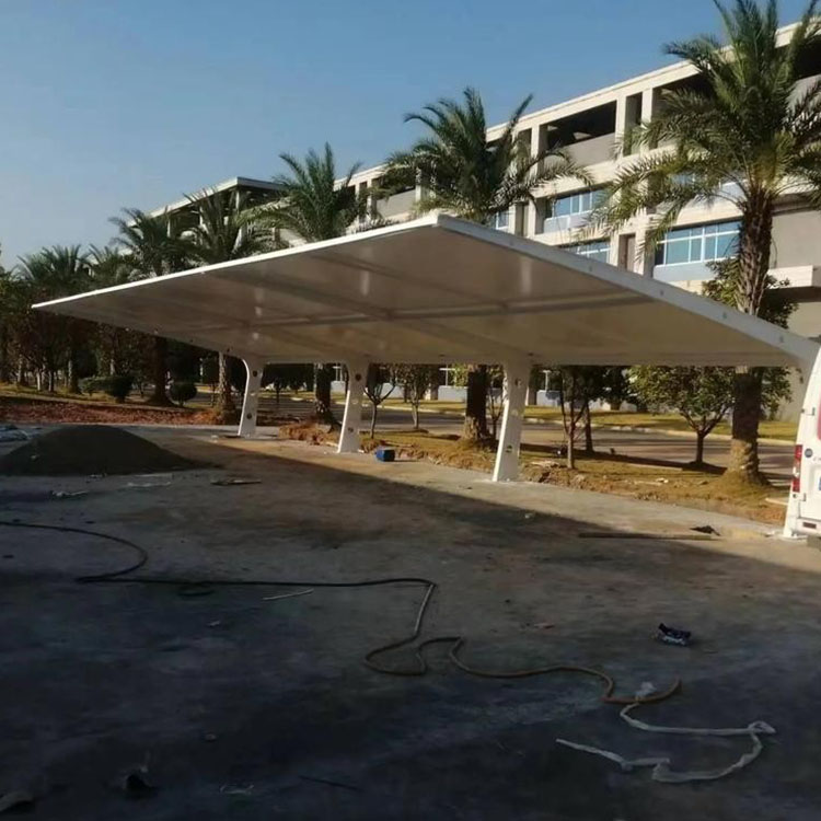 新星市膜结构汽车棚